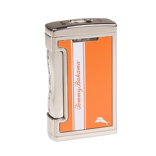 Tommy Bahama Regatta Collection Double Flame Cigar Lighter  Orange