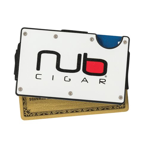 Nub Aluminum RFID Wallet  Nub White
