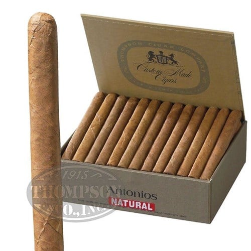 Thompson Dominican Antonios Natural Petite Corona Cigars