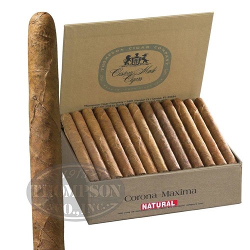 Thompson Dominican Corona Maxima Natural Lonsdale Grande Cigars