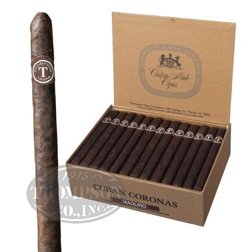 Thompson Dominican Cuban Coronas Maduro Lonsdale Cigars
