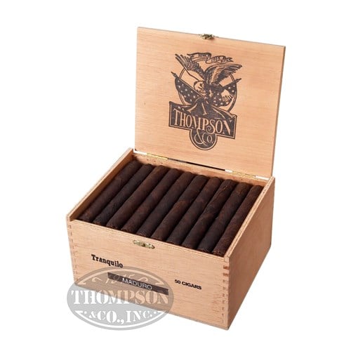 Thompson Dominican Honduras Thins Maduro Panetela Cigars