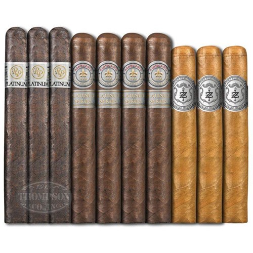 Platinum 10 Cigar Super Premium Sampler Cigar Samplers