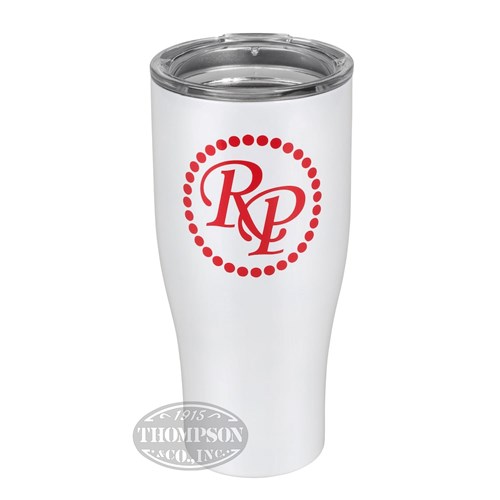 Rocky Patel White With Red Logo 30oz Tumbler Cigars