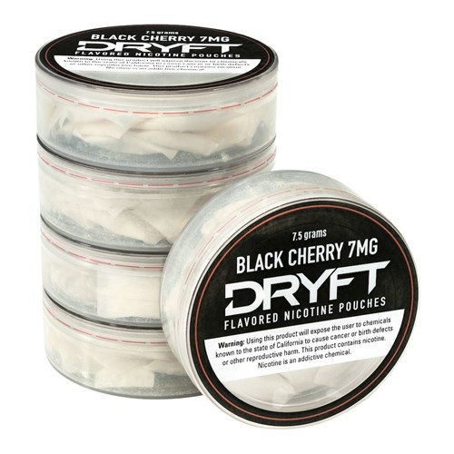 Dryft Nicotine Pouch Black Cherry 7mg Cigars