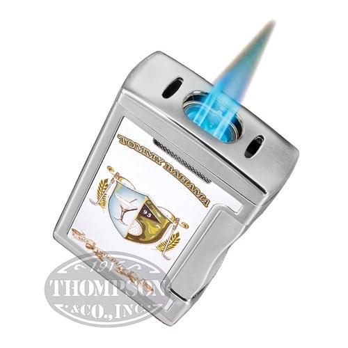 Tommy Bahama Back Nine Silver Dual Torch Lighters