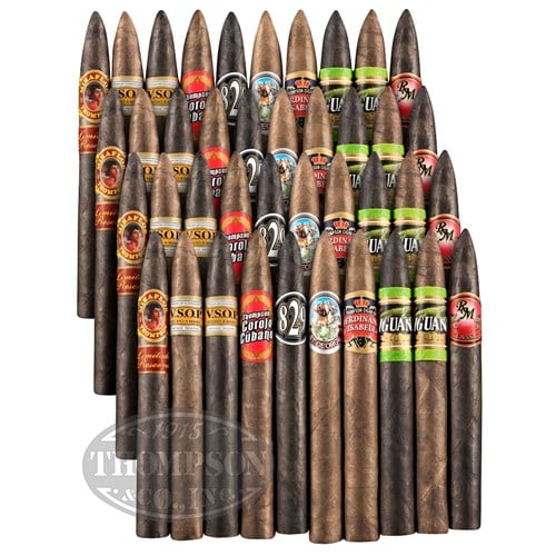 20-Cigar Torpedo Collection 2-Fer Cigar Samplers