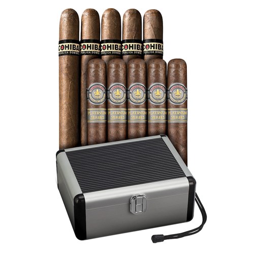 Cohiba And Montecristo Match Up Combo Plus Aluminum Case Cigar Accessory Samplers
