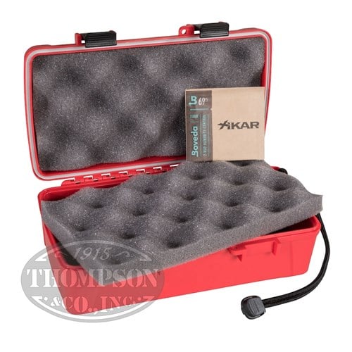 Xikar Red 10ct Travel Humidor Travel Cases