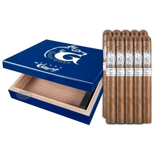 Graycliff Graywolf Dominican White Label 10 Cigar Humidor Combo Connecticut Churchill Cigar Accessory Samplers