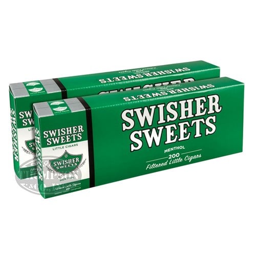 Swisher Sweets Little Cigars 2-Fer Natural Filtered Cigarillo Menthol