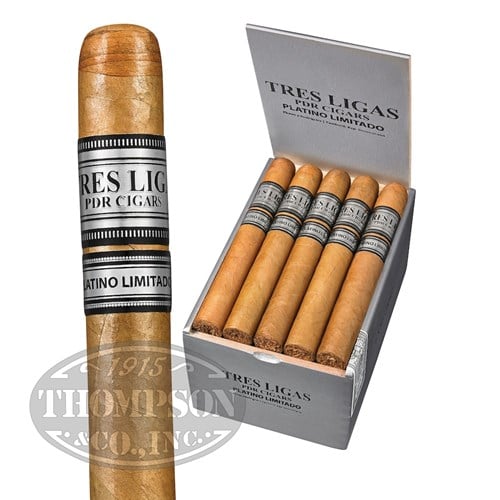 Tres Ligas By Pinar Del Rio Platino Limitado Churchill Connecticut Cigars