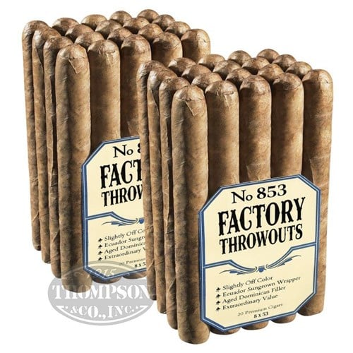 Factory Throwouts No. 853 Sun Grown Presidente 2-Fer Cigars