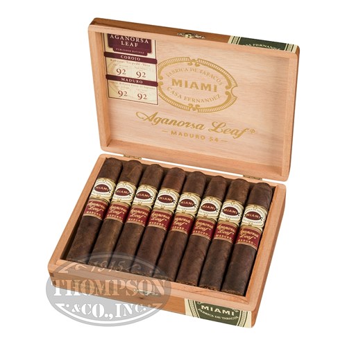Casa Fernandez Aganorsa Leaf Box-Pressed El Supremo Gordo Maduro Cigars
