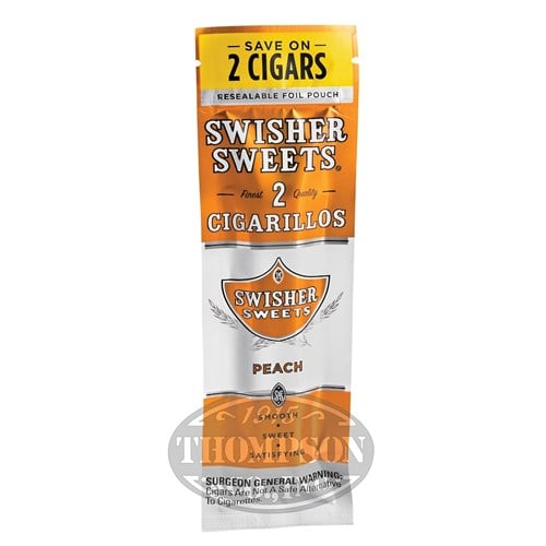Swisher Sweets Peach Natural Cigarillo