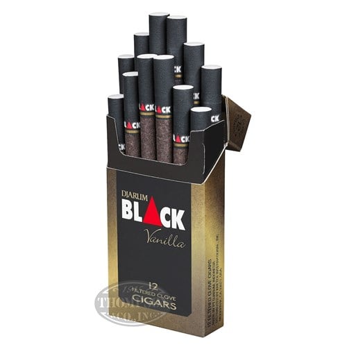 Djarum Black Ivory Natural Filtered Cigarillo Vanilla