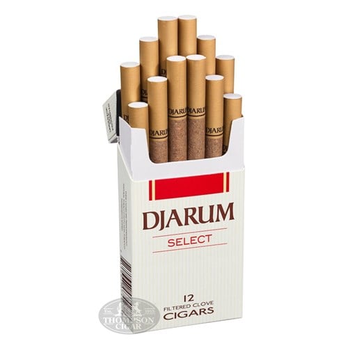 Djarum Smooth Natural Filtered Cigarillo Clove 2-Fer
