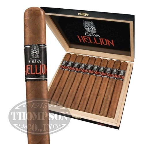 Hellion By Oliva Habano Churchill Cigars
