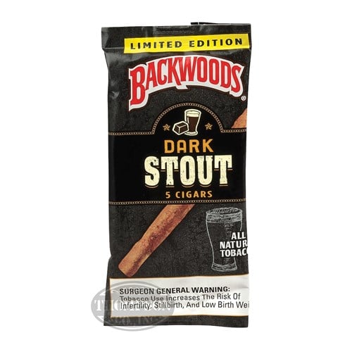 Backwoods Dark Stout Cigarillo Natural 2-Fer