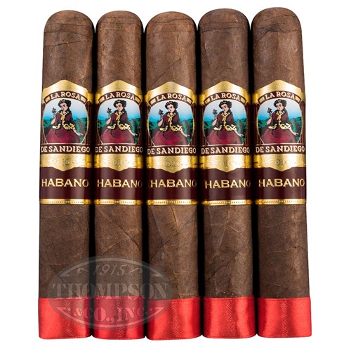 La Rosa De Sandiego Robusto Habano Cigars