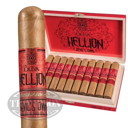 Hellion By Oliva Devil's Own Churchill Connecticut Cigars