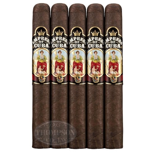 Empress Of Cuba By Aj Fernandez Toro Maduro 5 Pack Cigars