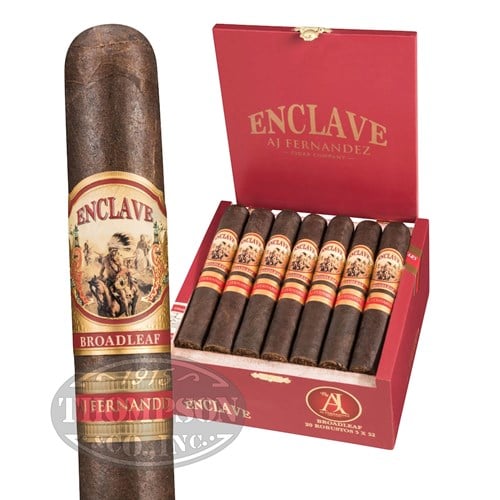 Aj Fernandez Enclave Broadleaf Churchill Maduro Cigars