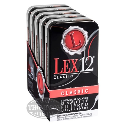Lex12 Classic Natural Filtered Cigarillo Sweet