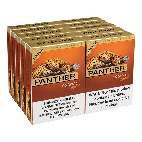 Panther Filtered Cigarillo Natural Cognac