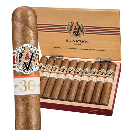 AVO 30th Anniversary Improvisation Signature Maduro Double Corona Cigars