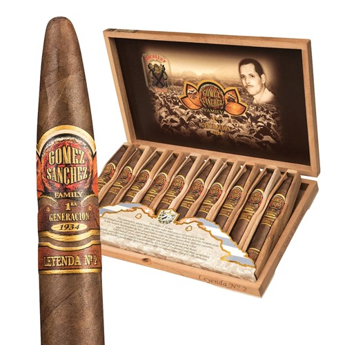 Micallef Gomez Sanchez Leyenda No.1 Habano Figurado Cigars