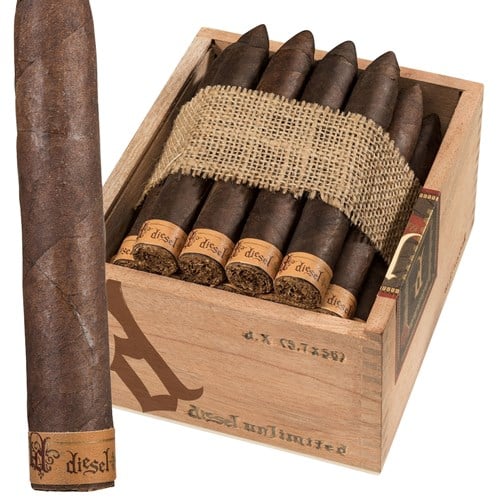 Diesel Unlimited D.X Belicoso Maduro Box of 20 Cigars