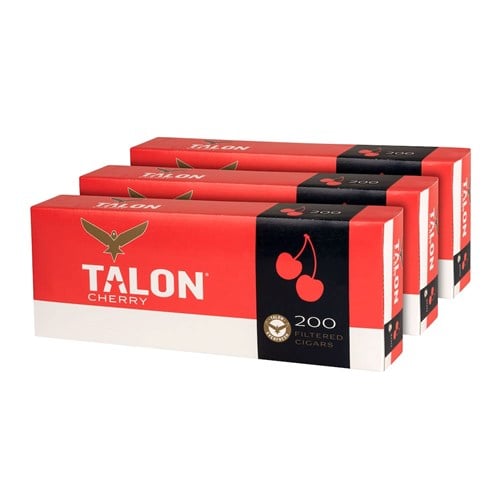 Talon Filtered Cherry 100's Hard Pack Cigars