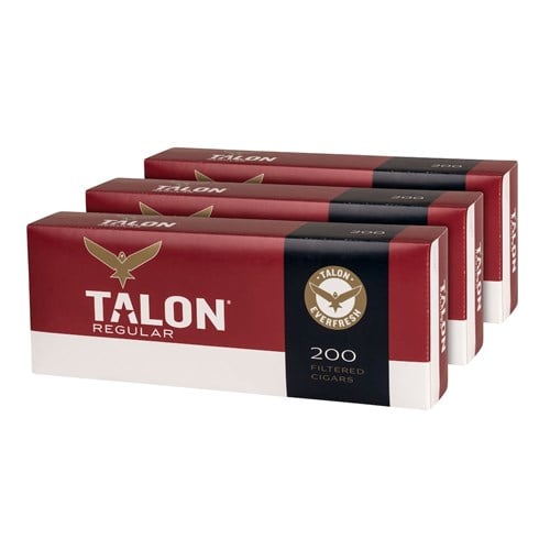 Talon Filtered Natural 100's Hard Pack Cigars