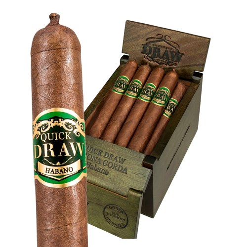 Southern Draw Quickdraw Corona Gorda Habano Cigars