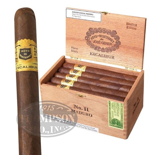 Hoyo De Monterrey Excalibur II Lonsdale Grande Maduro Cigars