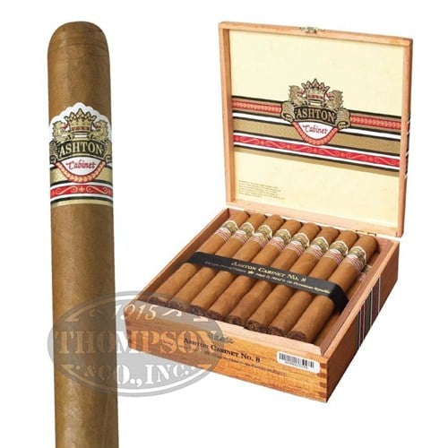 Ashton Cabinet Selection No. 8 Double Corona Connecticut Cigars