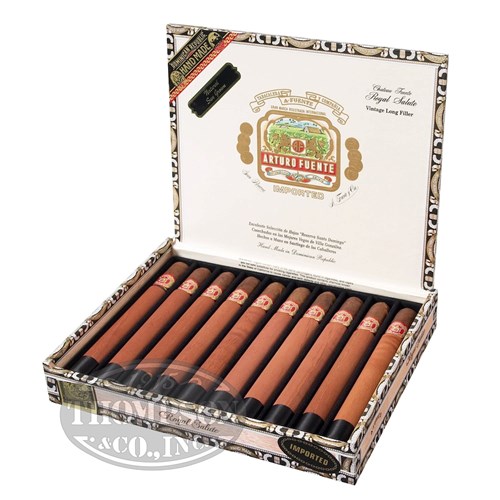 Arturo Fuente Chateau Series Royal Salute Double Corona Sun Grown Box of 10 Cigars