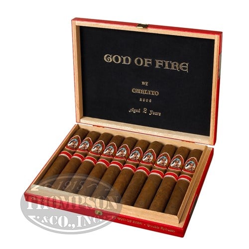God Of Fire By Carlito Double Robusto Cigars