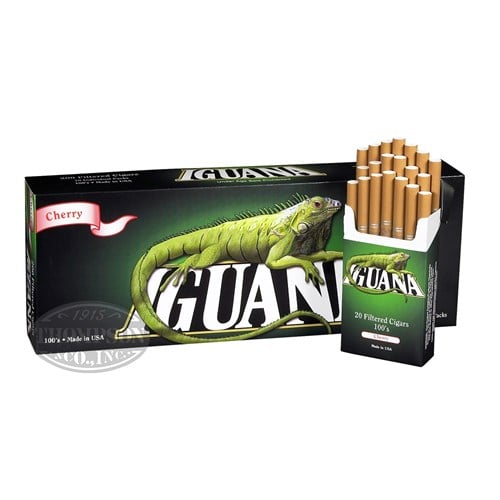 Iguana Cigar Natural Filtered Cherry Hard Pack