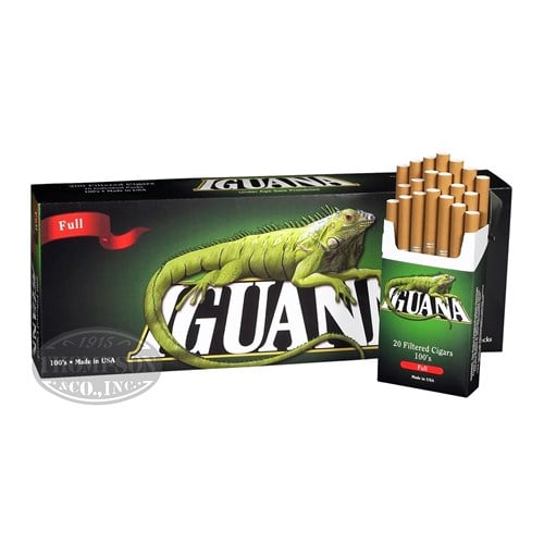 Iguana Hard Pack Full Natural Filtered Cigars