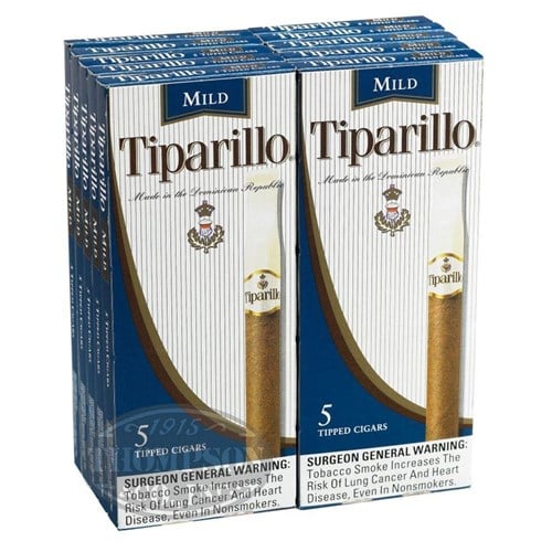Tiparillo Smooth Blue Cigarillo Natural 2-Fer