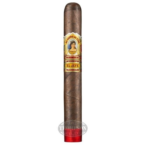 La Aroma de Cuba New Blend El Jefe Maduro Churchill Gordo Cigars