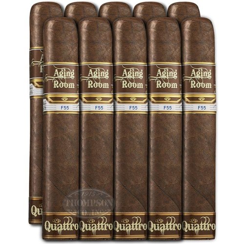 Aging Room Quattro F55 Vibrato Box Pressed Sumatra Toro Cigars