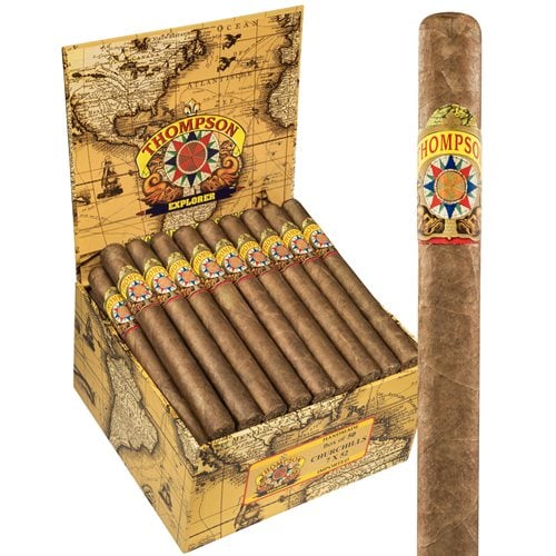 Thompson Explorer Churchill Natural Box of 50 Cigars