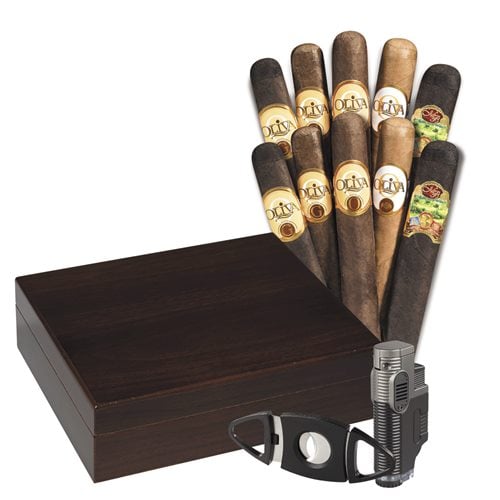 Thompson Special Oliva Ultimate Robusto Robusto 10 Cigar Combo  10-Cigar Sampler
