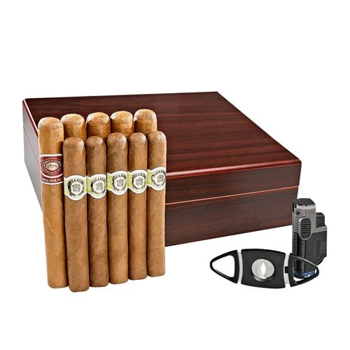 Thompson Starter Sampler  10-Cigar Sampler + Accessories