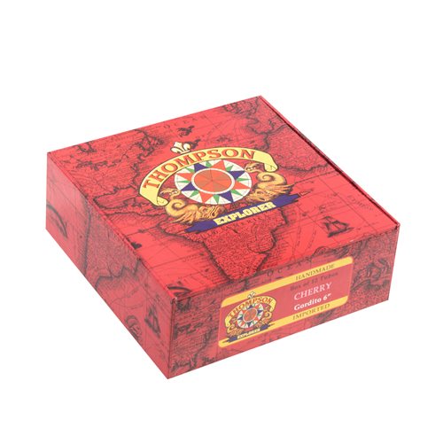 Thompson Explorer Flavors Habano Cherry Tubos (Gordo) (6.0"x60) Box of 12