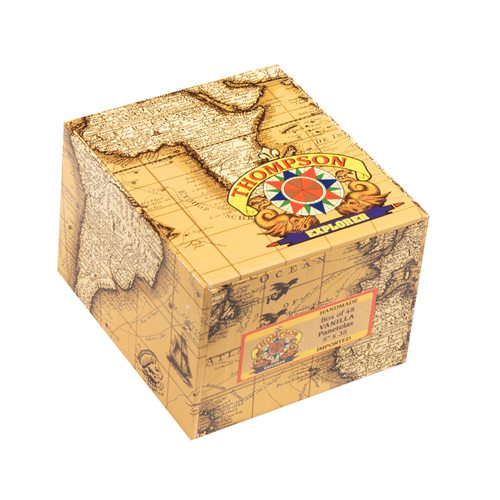 Thompson Explorer Flavors Panatela Natural Vanilla (Lancero/Panatela) (5.0"x35) BOX (48)