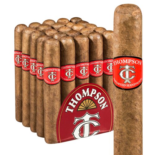 Thompson Dominican Real Natural (Robusto) (5.0"x50) Pack of 25
